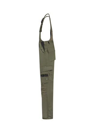 Bib & Brace Twill Cordura - Pracovní kalhoty s laclem pánské (army)